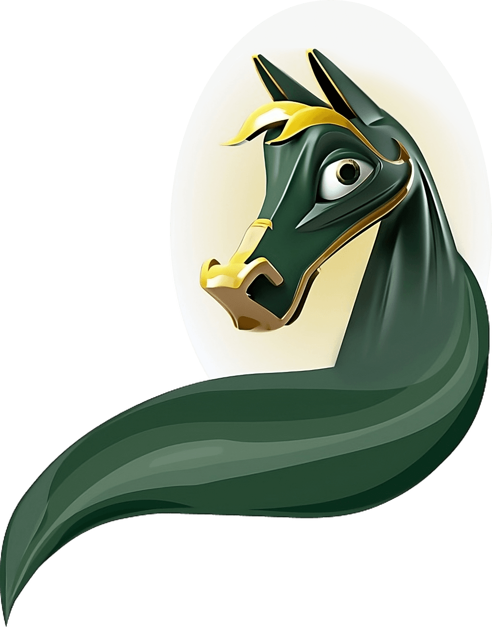 Chessvia AI Chess Coach - A green knight chess piece representing your personalized AI chess tutor that listens, speaks, and explains moves in a human-like way
